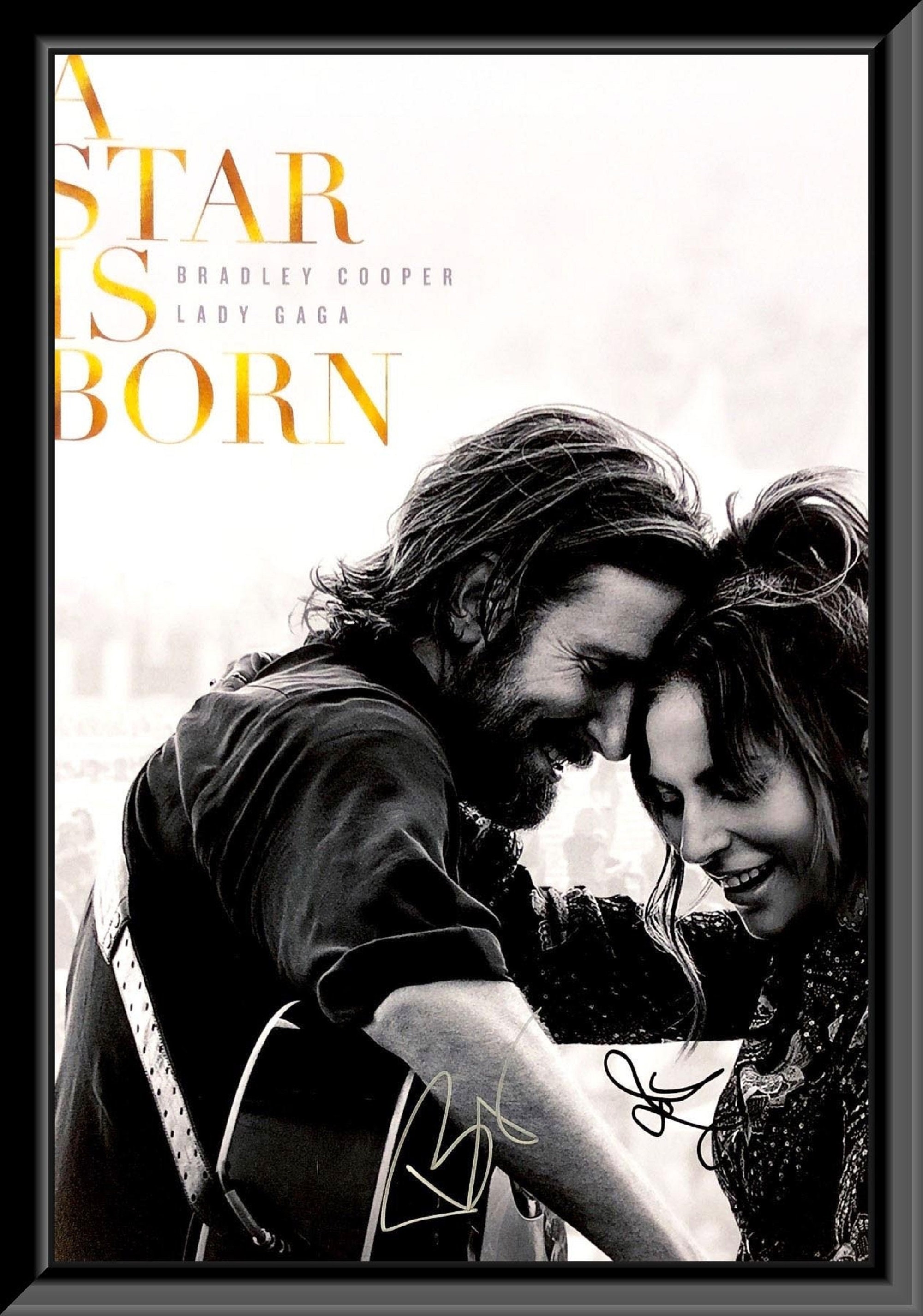 A Star is Born Lady Gaga and Bradley Cooper Signed Movie | Etsy