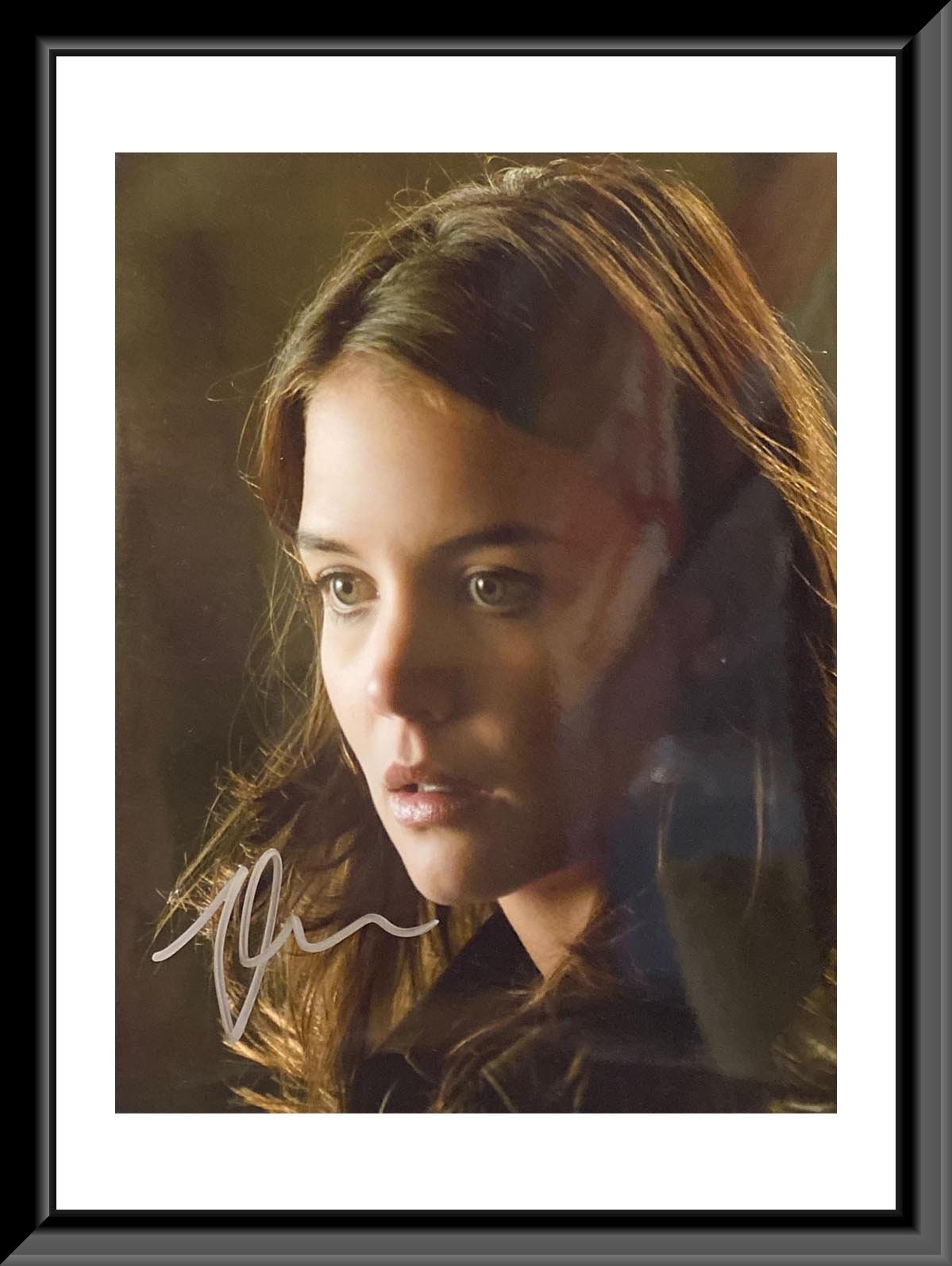 KATIE HOLMES AUTOGRAPHED SIGNED & FRAMED PP POSTER PHOTO KATIE HOLMES AUTOGRAPHED SIGNED & FRAMED PP POSTER PHOTO