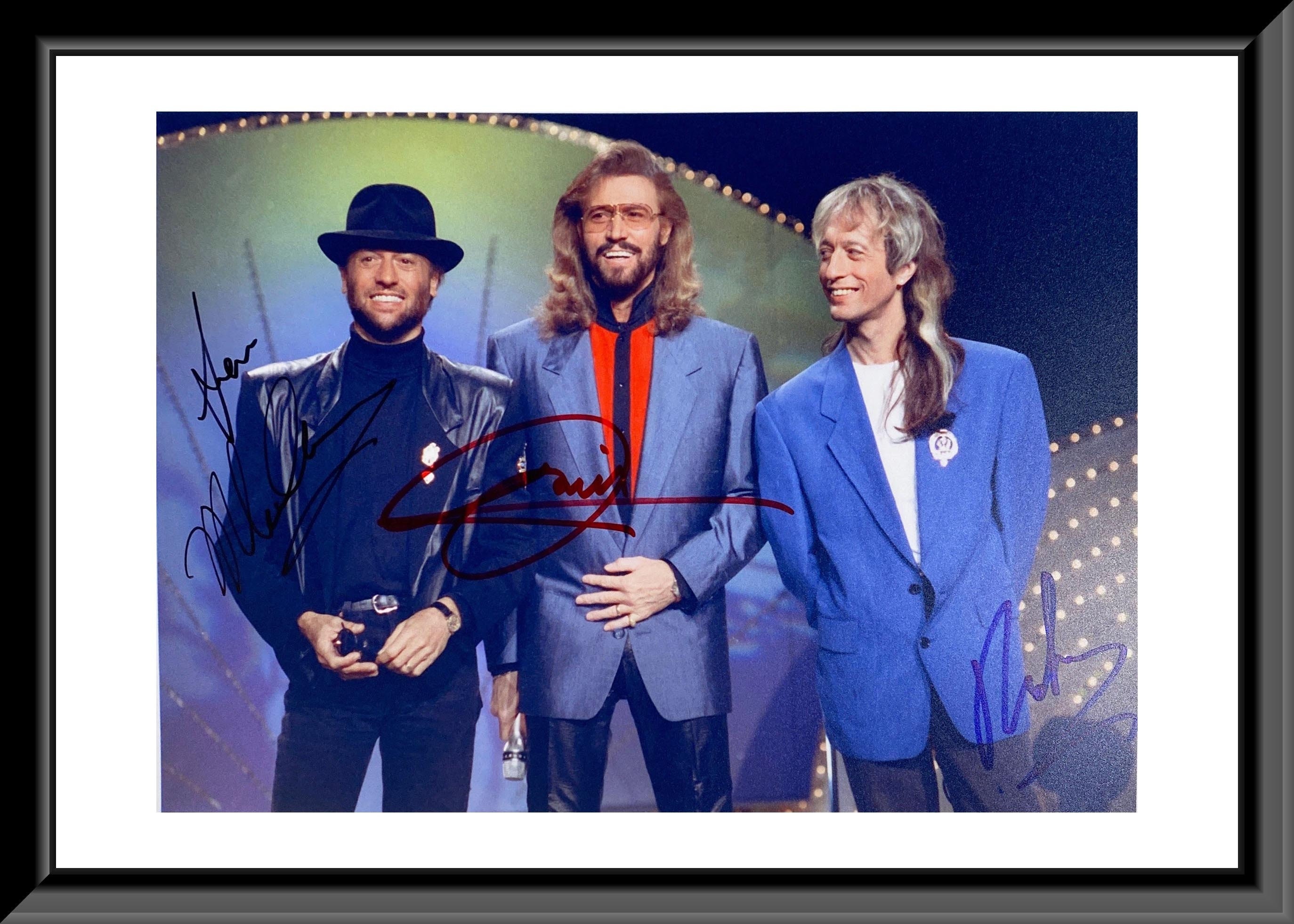Les Robins Des Bois Les Bee Gees Photo signée des Bee Gees - Etsy France