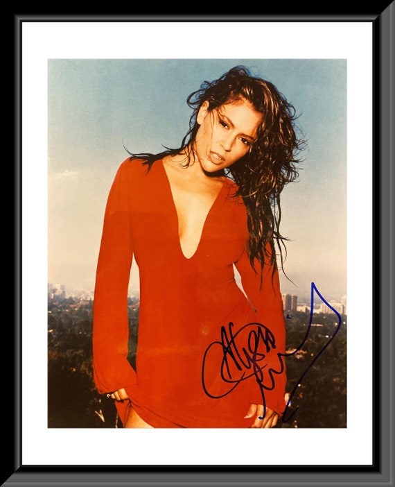 VINTAGE 1988 ALYSSA MILANO POSTER 22 x 34 inches Free Shipping
