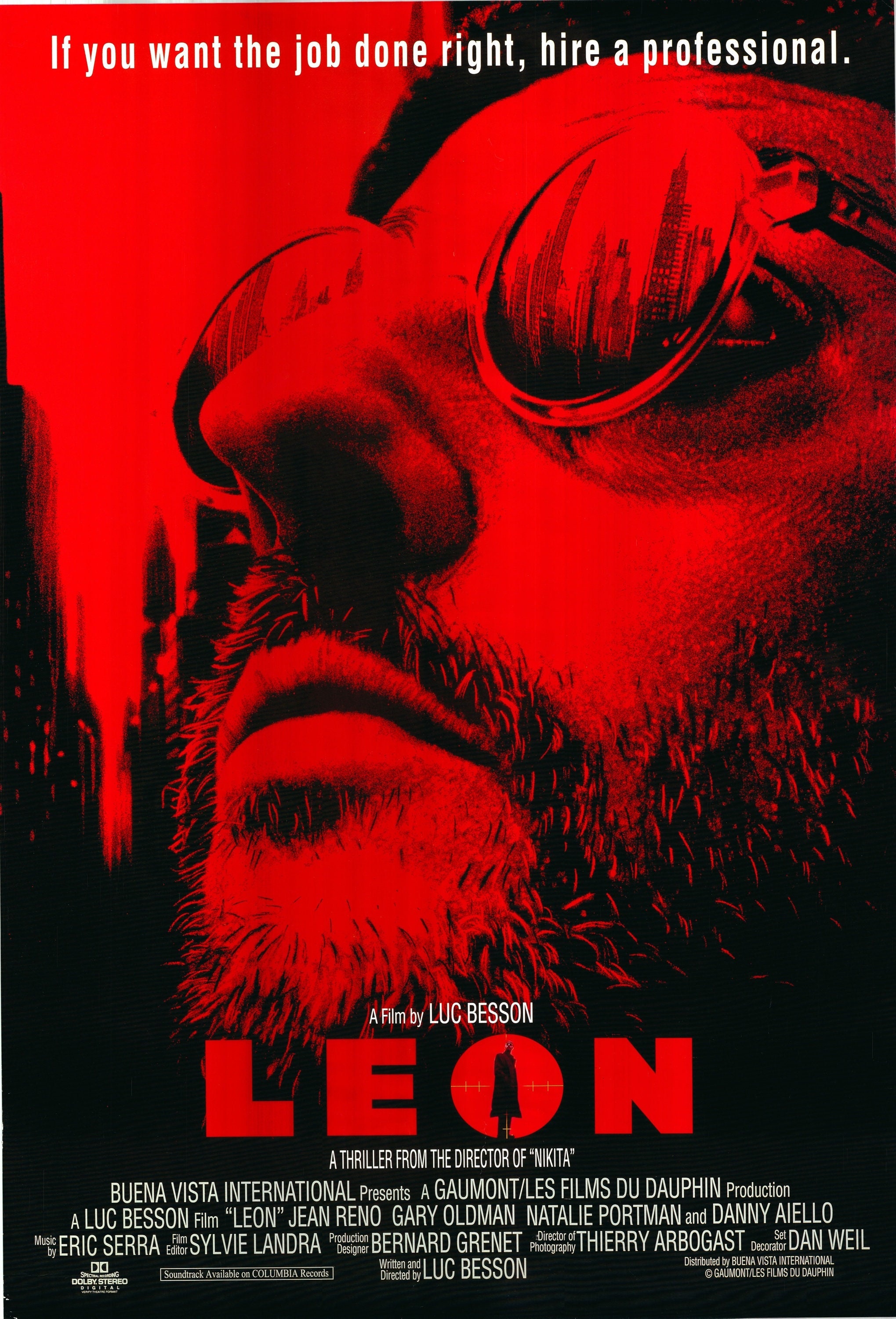 Léon The Professional 1994 originale un foglio di poster del - Etsy Italia
