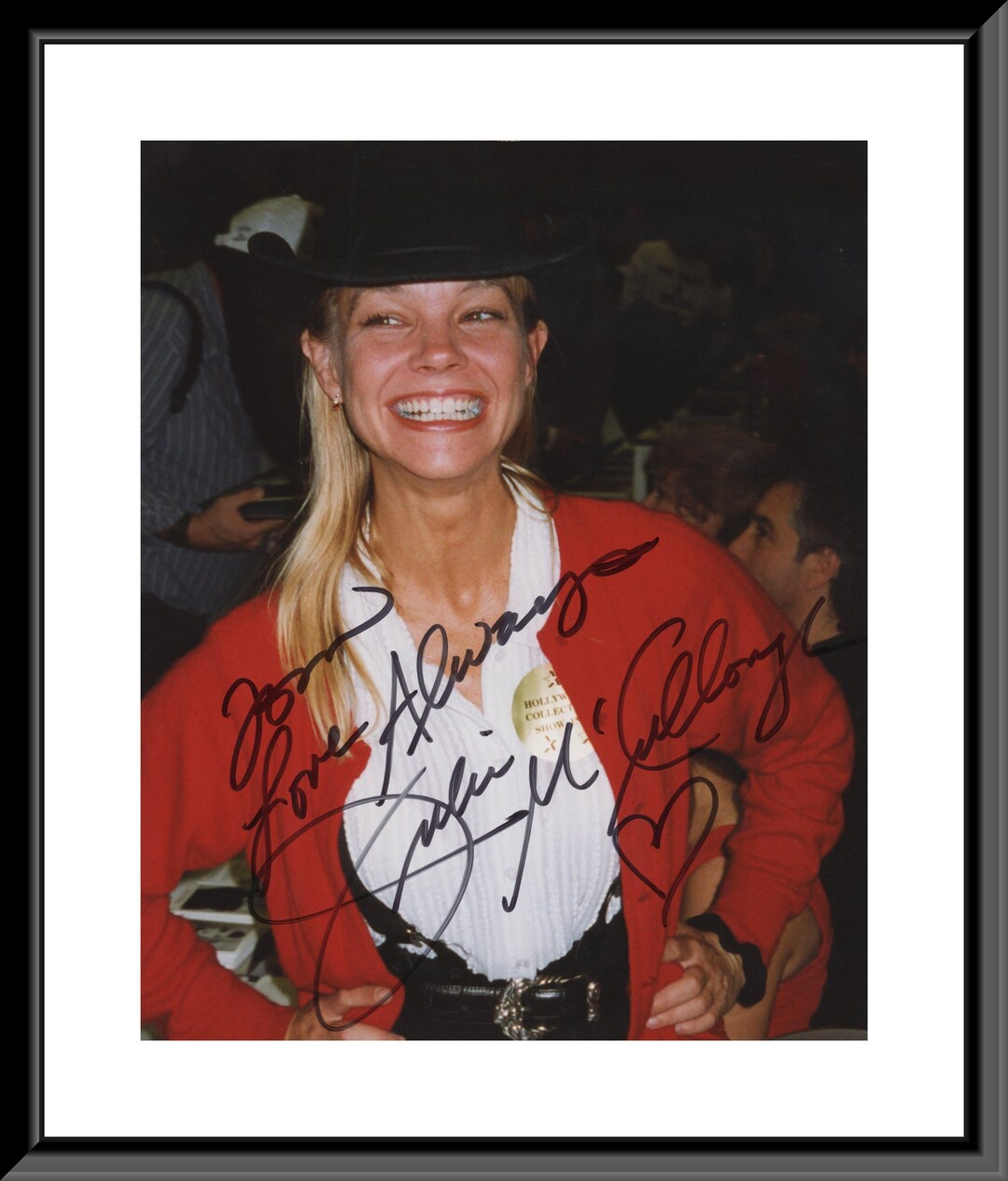 Julie Mccullough Signed Photo Etsy