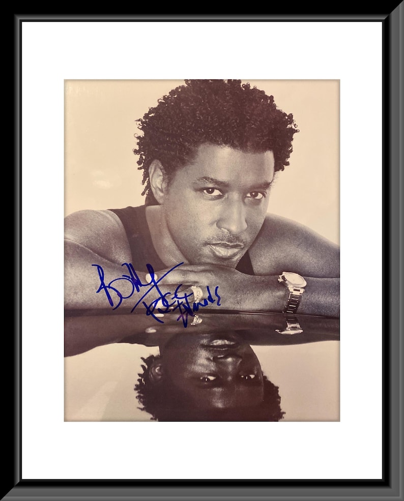 Babyface Brian Edmonds Signed Photo Etsy