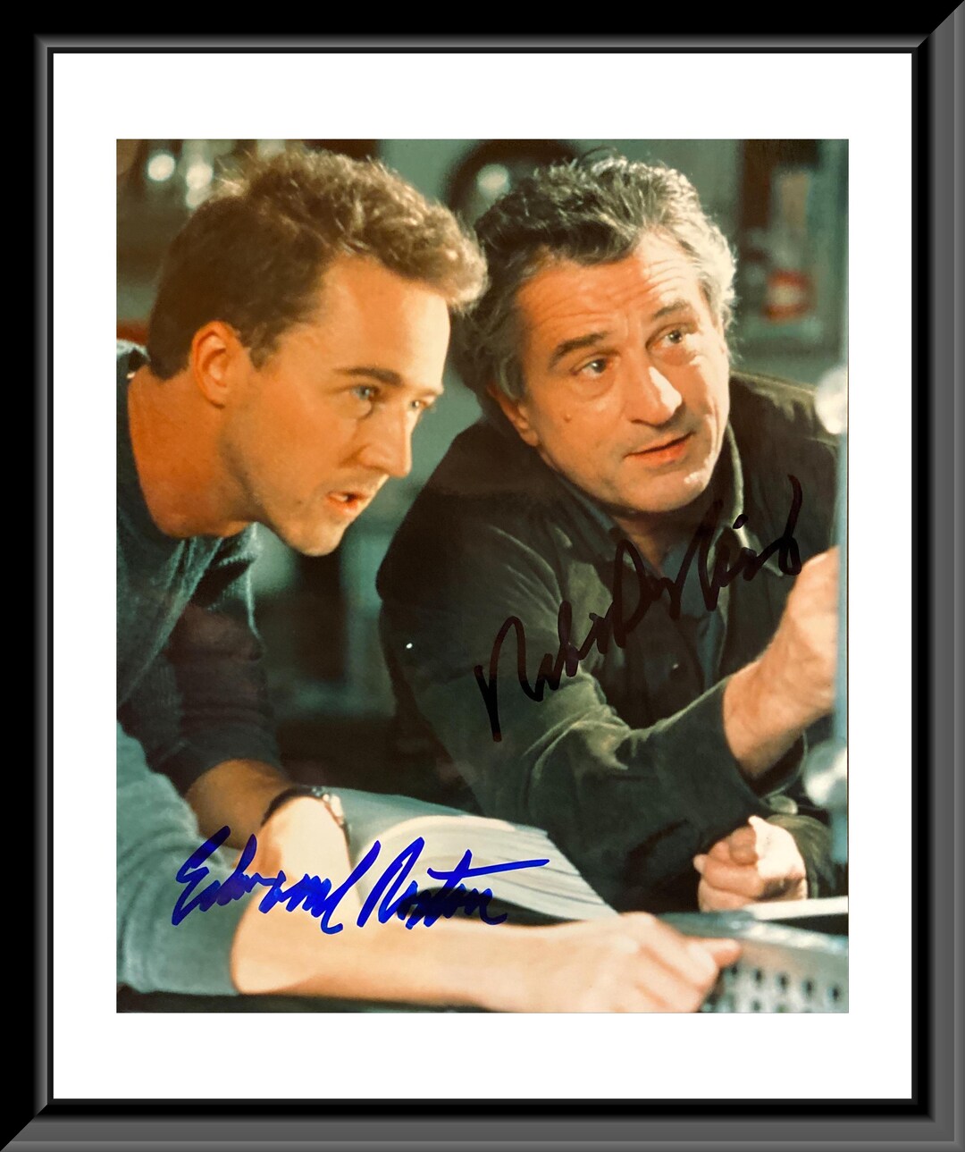 Robert Deniro and Edward Norton Signed the Score - Etsy