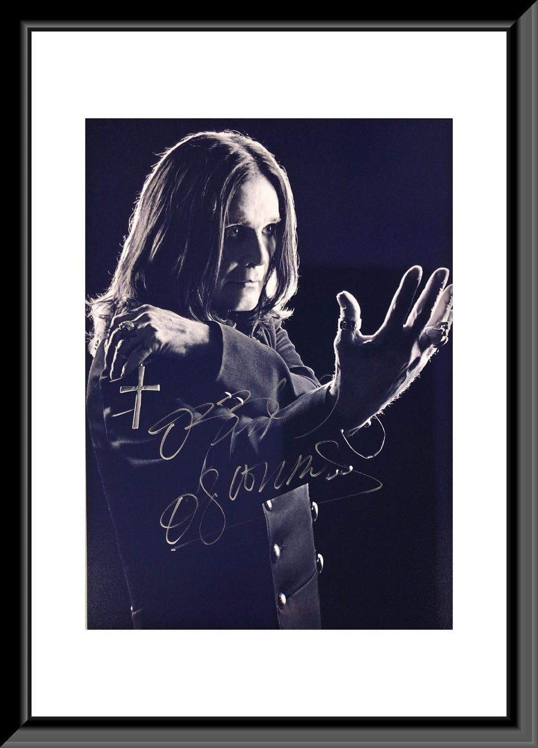 Ozzy Osbourne Signed Photo - Etsy