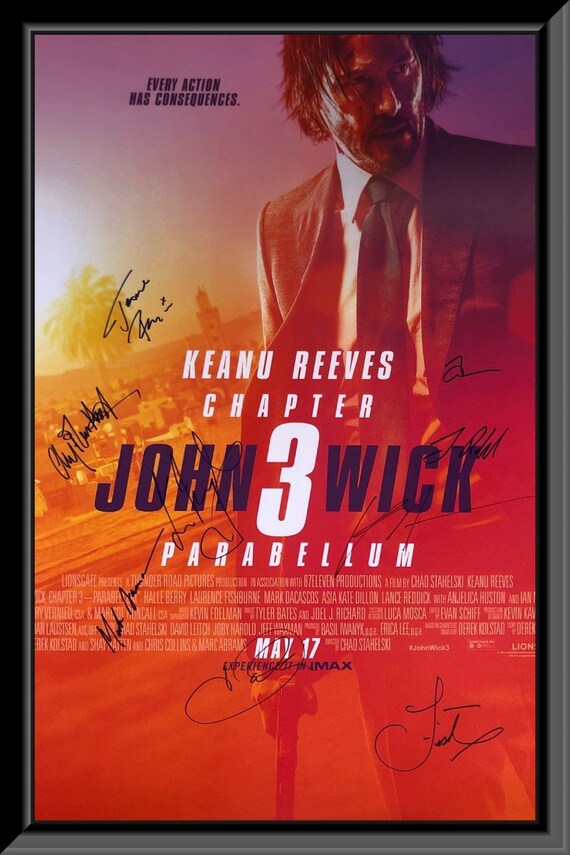 Keanu Reeves and Cast 'John Wick: Chapter 4' Character Posters