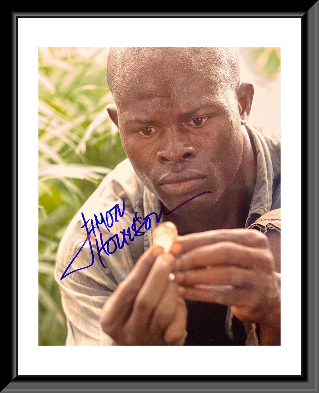 Djimon Hounsou Signed blood Diamond Movie Photo - Etsy