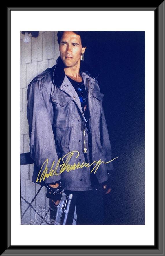 Arnold Schwarzenegger Signed Photo | Etsy