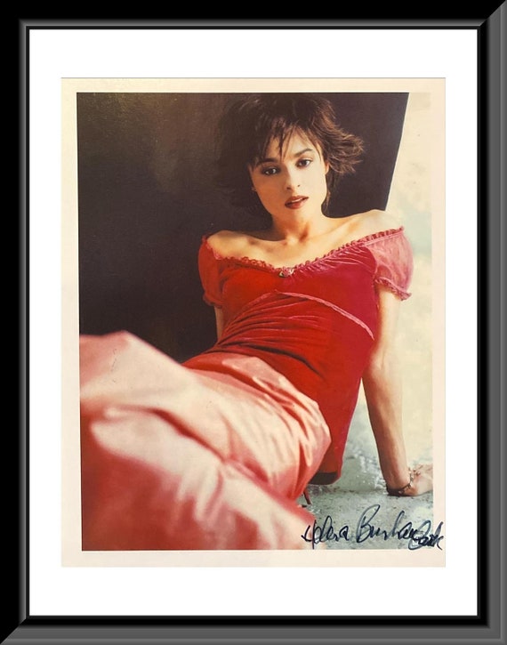 Helena Bonham Carter  8 x10 Autographed Hand Signed Photo 20x25 cm