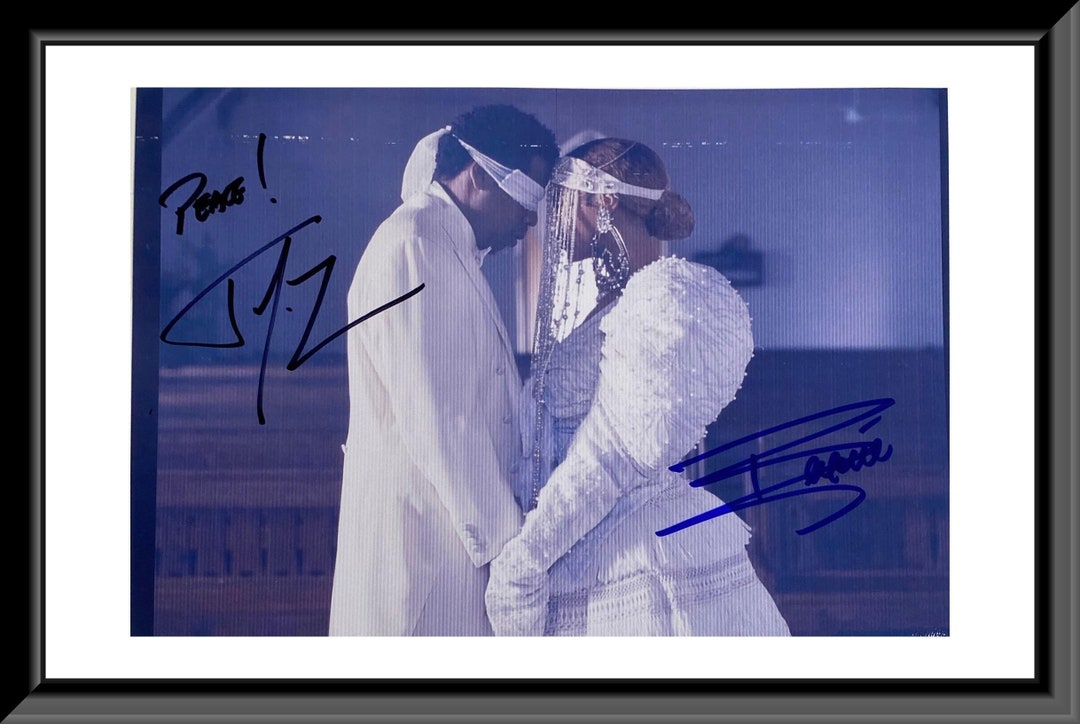 Jay-z and Beyoncé Signed Photo - Etsy