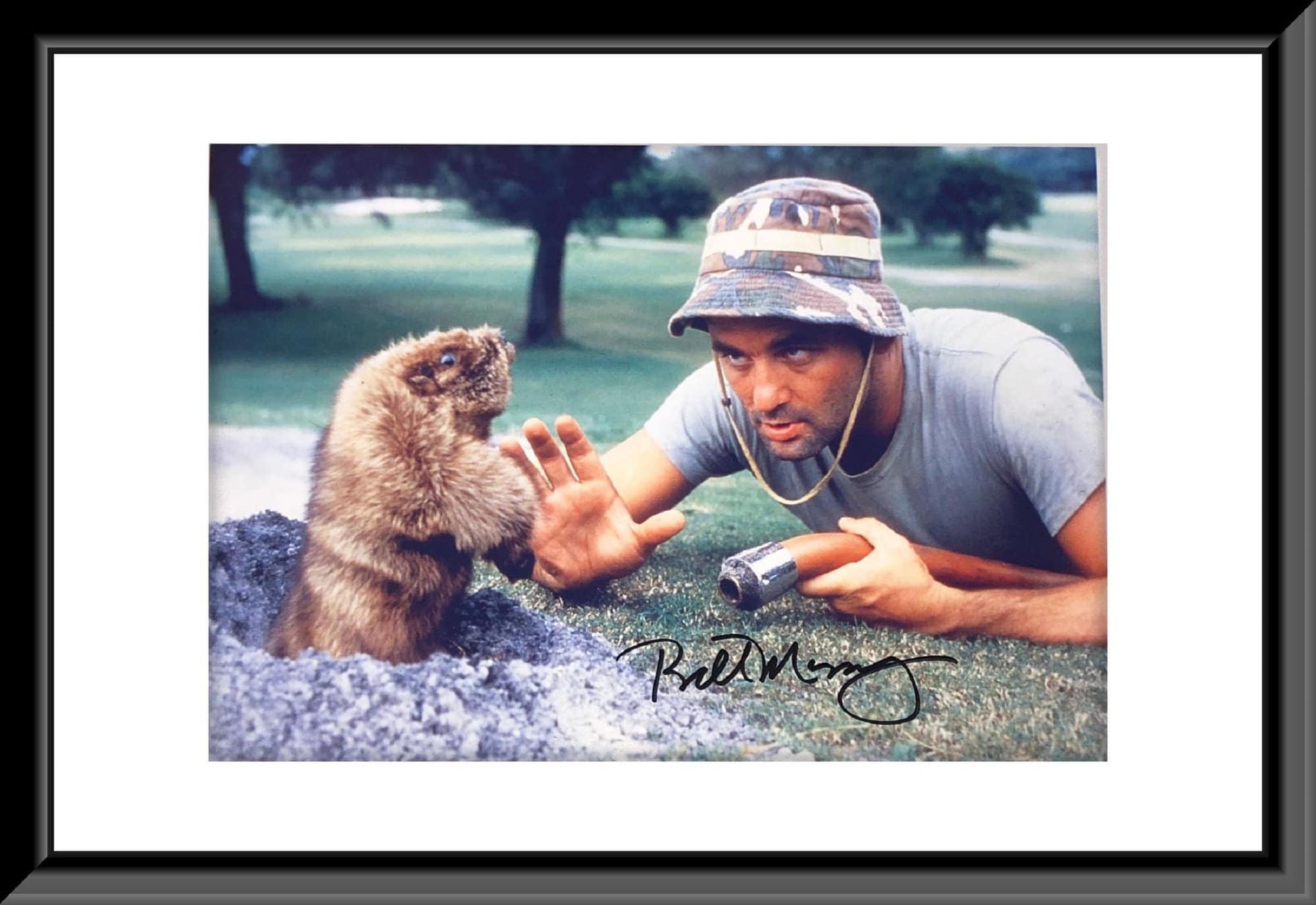 CaddyShack Chevy Chase Rodney Dangerfield signed 8x10 photo autograph