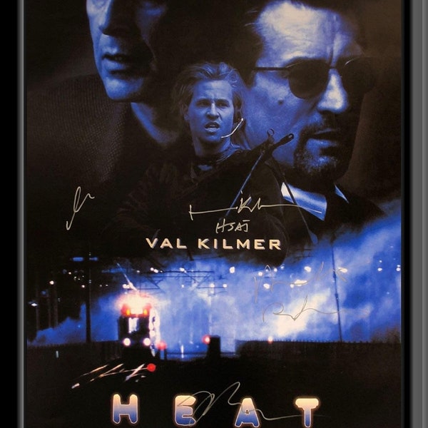 Heat Signed Movie Poster Etsy