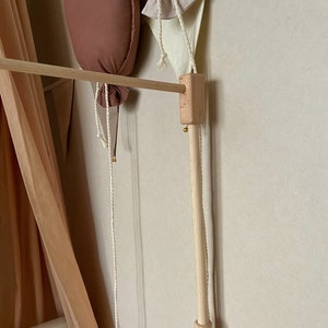 Mobile holder Wooden mobile hanger for Baby Montessori mobile from Ukraine shops image 3