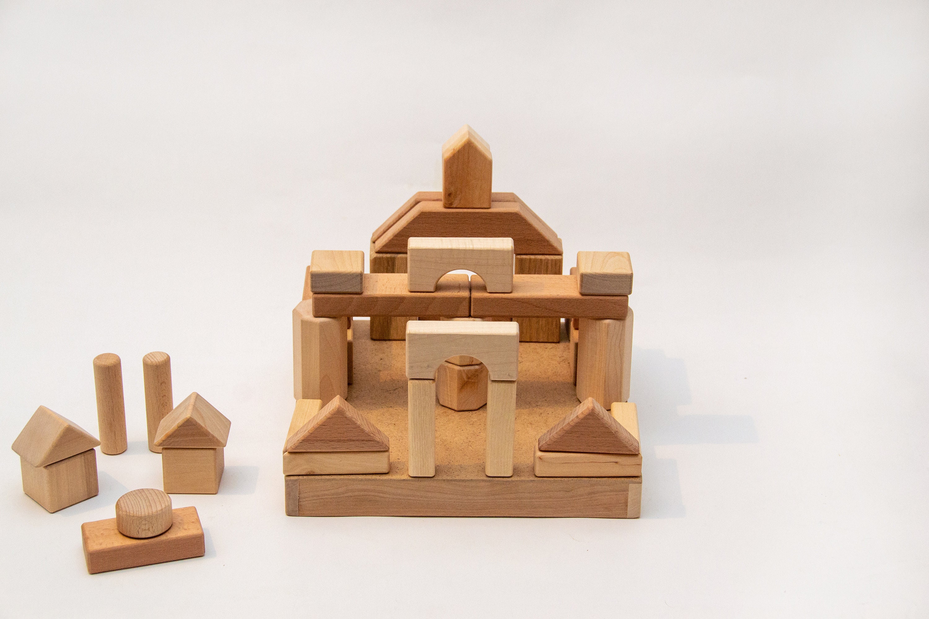 Montessori Woodwerks Cork Blocks - 48pc set