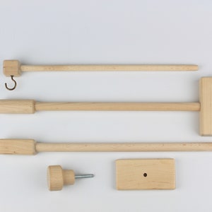 Mobile holder Wooden mobile hanger for Baby Montessori mobile from Ukraine shops image 7