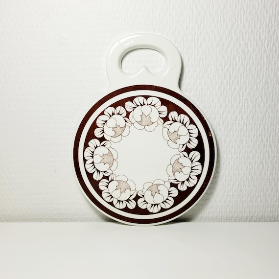 ARABIA＊Katrilli＊Cutting board・* Arabia Finland KATRILLI Cutting Board, Designed by Esteri Tomula