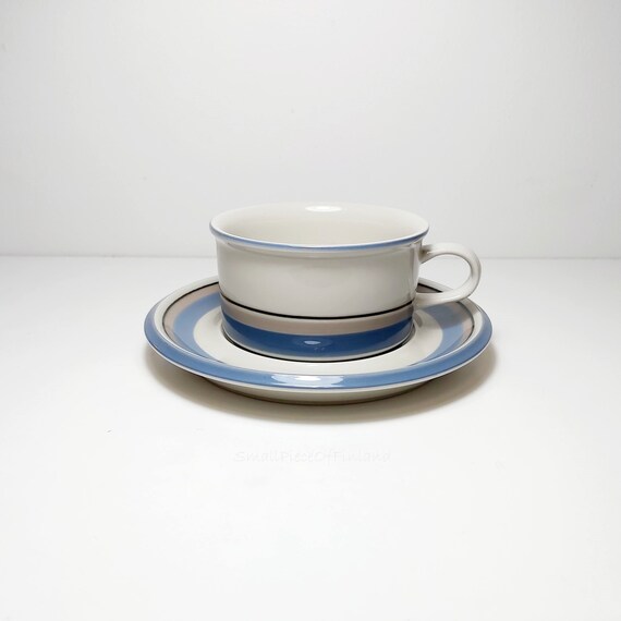 Arabia Uhtua Tea Cup with Saucer Arabia Uhtua Tea Cup with Saucer