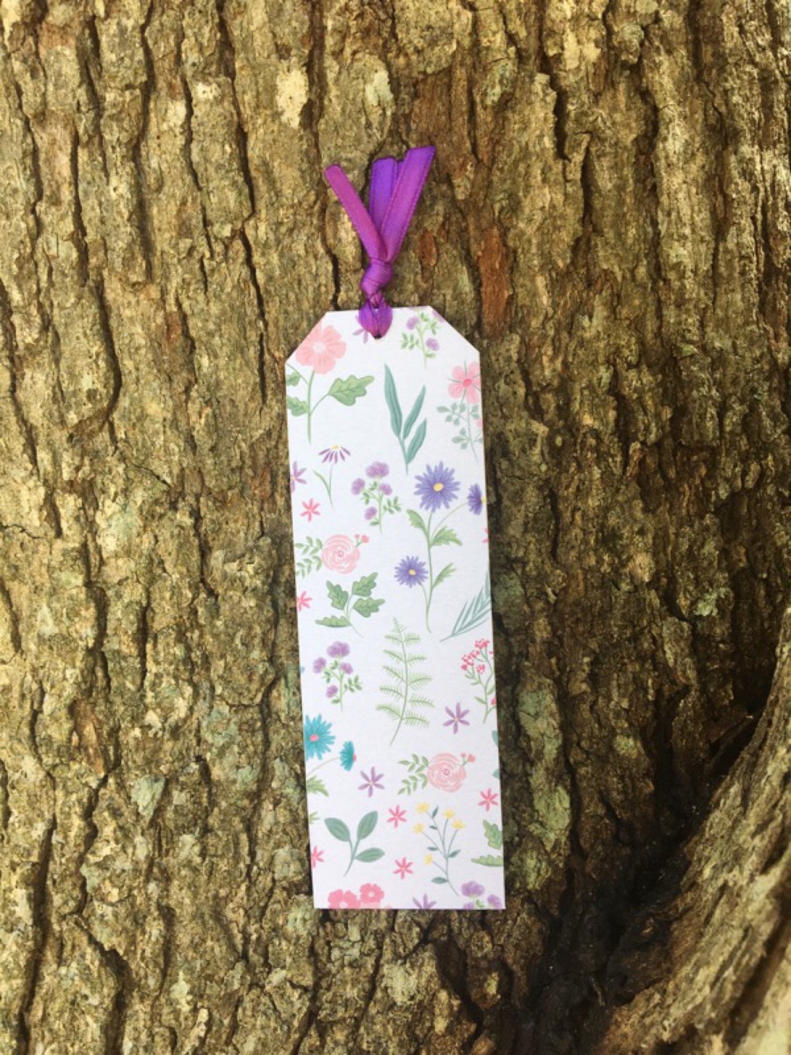 BookmarkWildflowers Pretty Handmade Bookmark Gift for Her Etsy