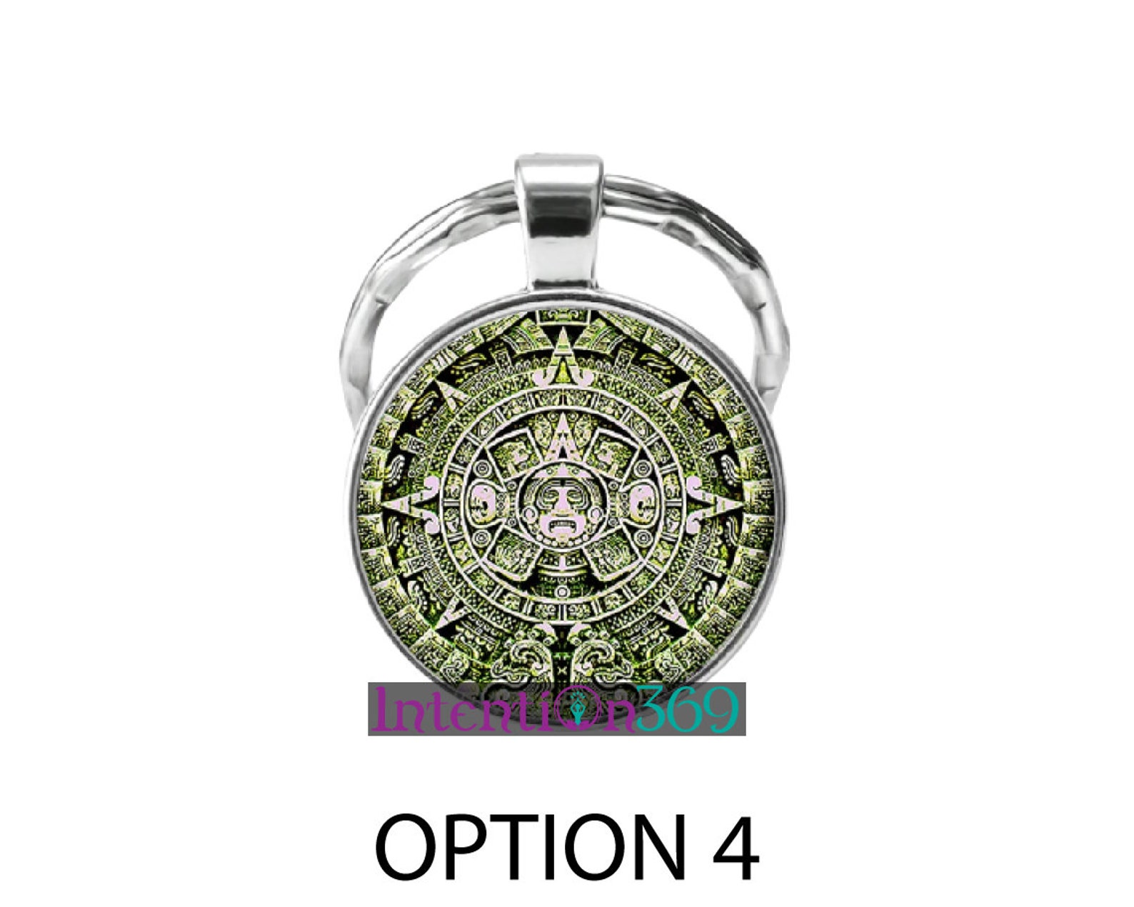 Mayan Calendar Keychain Aztec Calendar Keychain Etsy.de