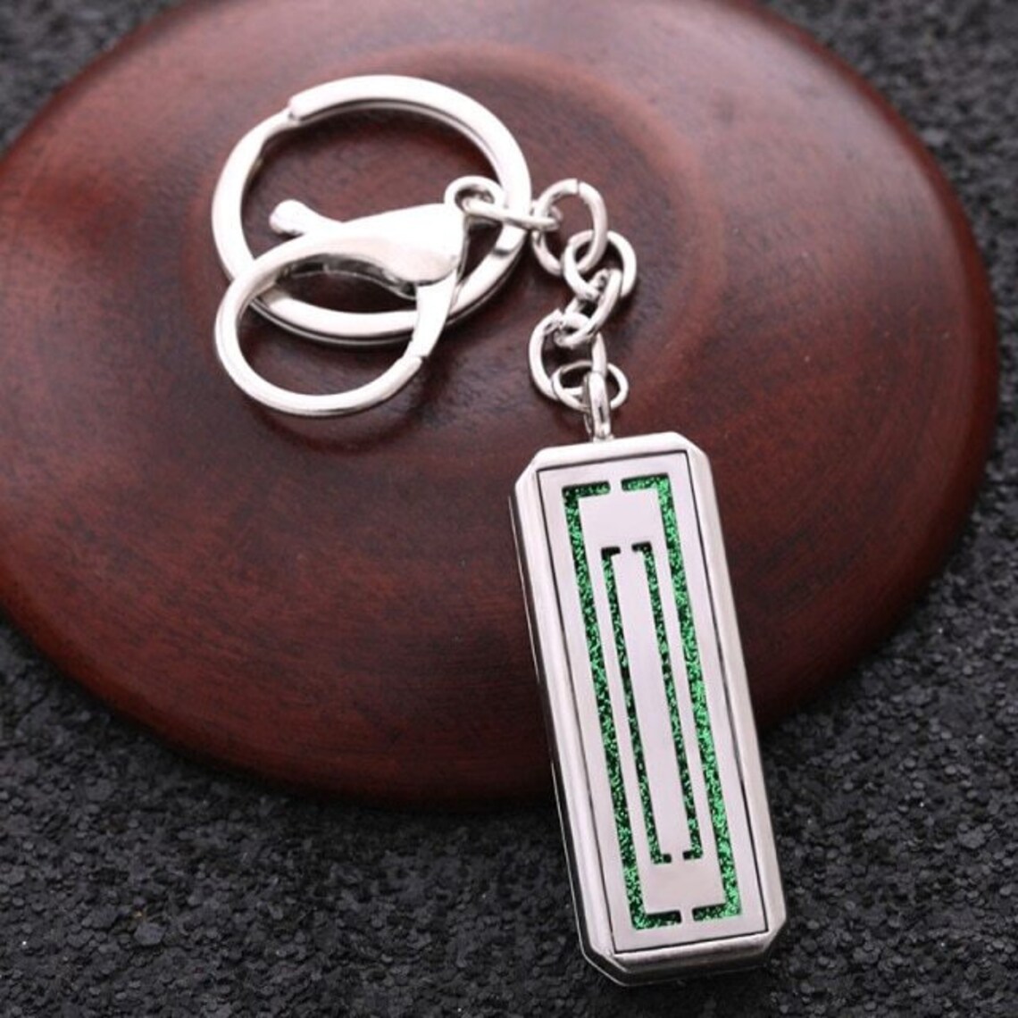 Essential Oil Keychain Modern Keychain Diffuser Keychain Etsy