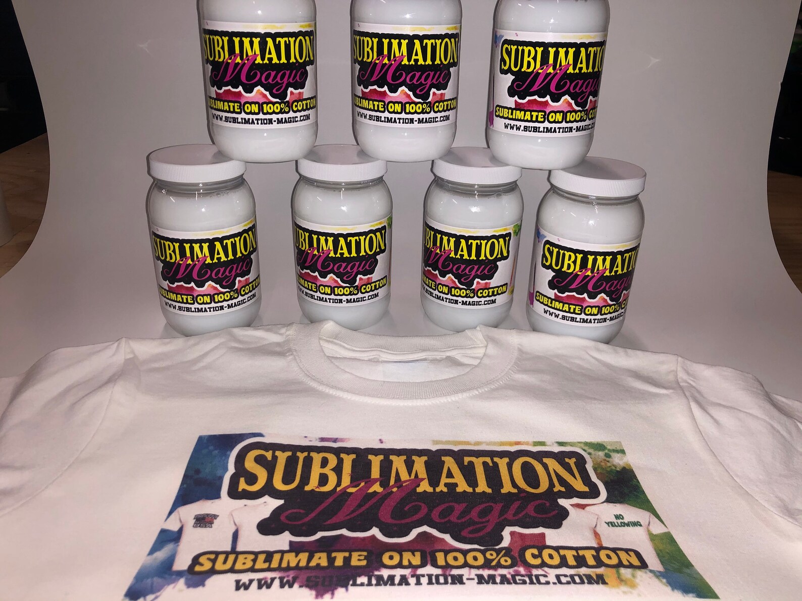 Sublimation magic sublimate on 100 cotton etsy