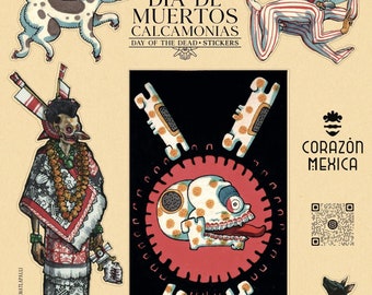 Day of Dead stickers