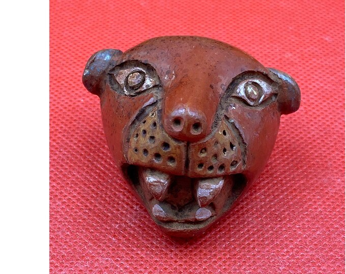 Ocelotl Chichtli, Jaguar Whistle, Mexica aztec Traditional, Ceremony