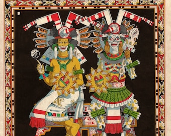 死7、ミクトランテクトリとミクテカチワトルの誕生。アステカ