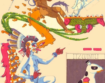 Uw Azteekse kalender staat er als digitaal bestand. Azteken, Maya, Mexica Kalender Tonalpohualli, tarot, waarzeggerij, Indiaans, heks, Tonalli