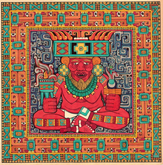 メキシコ神話 アステカ 鷲 戦士 ベルベット 油彩画 油絵 絵画 美術 芸術 古代メキシコ －マヤ、アステカ、テオティワカン - イベント