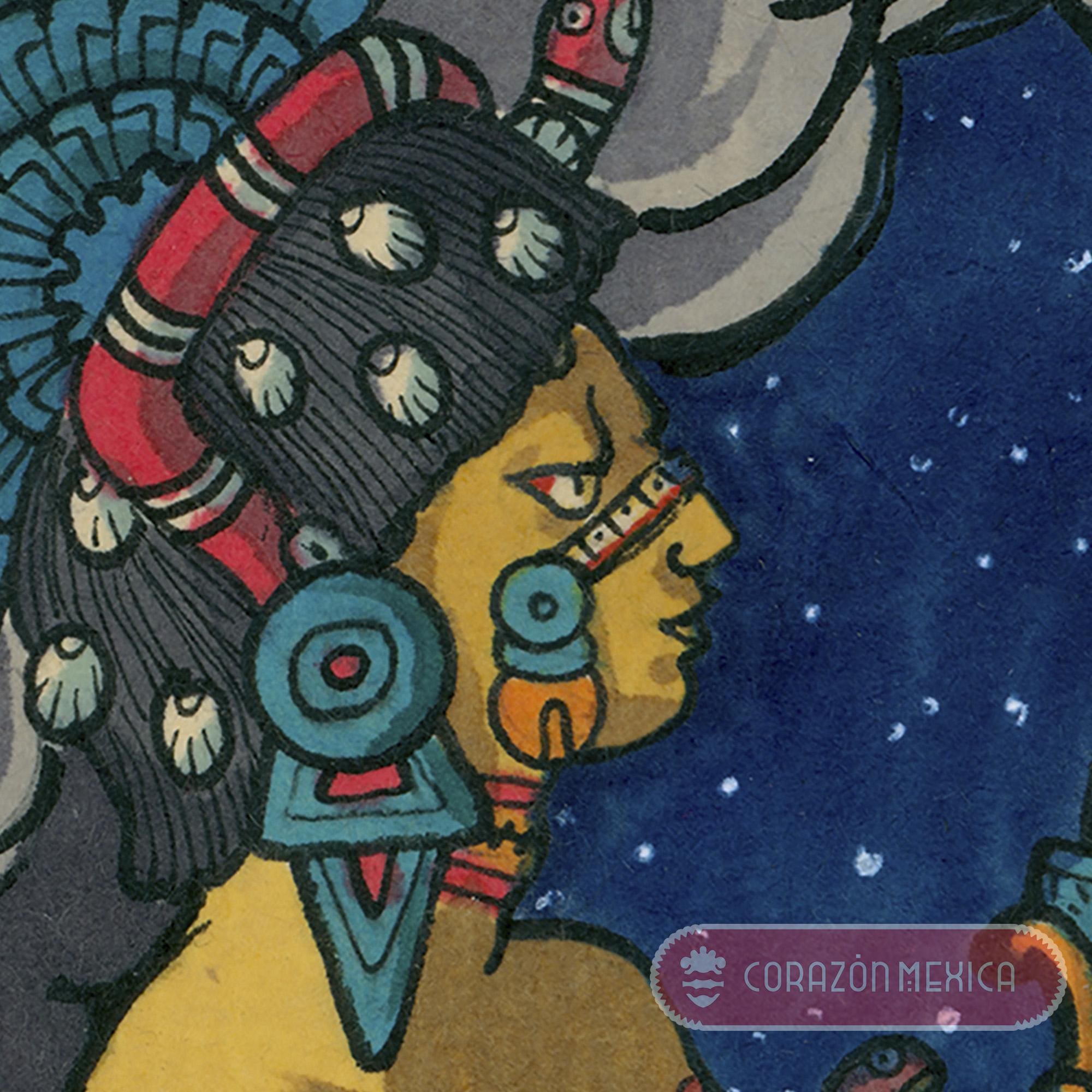 女神石像 Female Deity】メキシコ‐アステカ文明