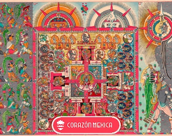 Inima Azteca MiCorazonMexica - Etsy México