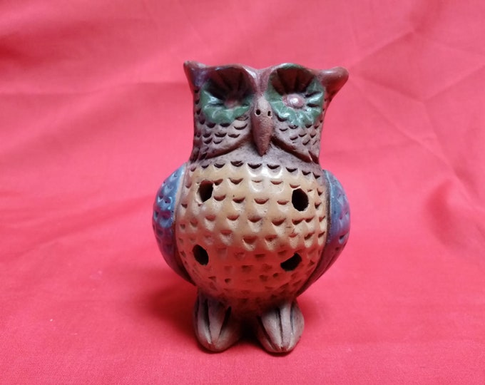 Chicoati Chichtli, Owl Whistle, Lechuza, Ocarina, Mexica aztec