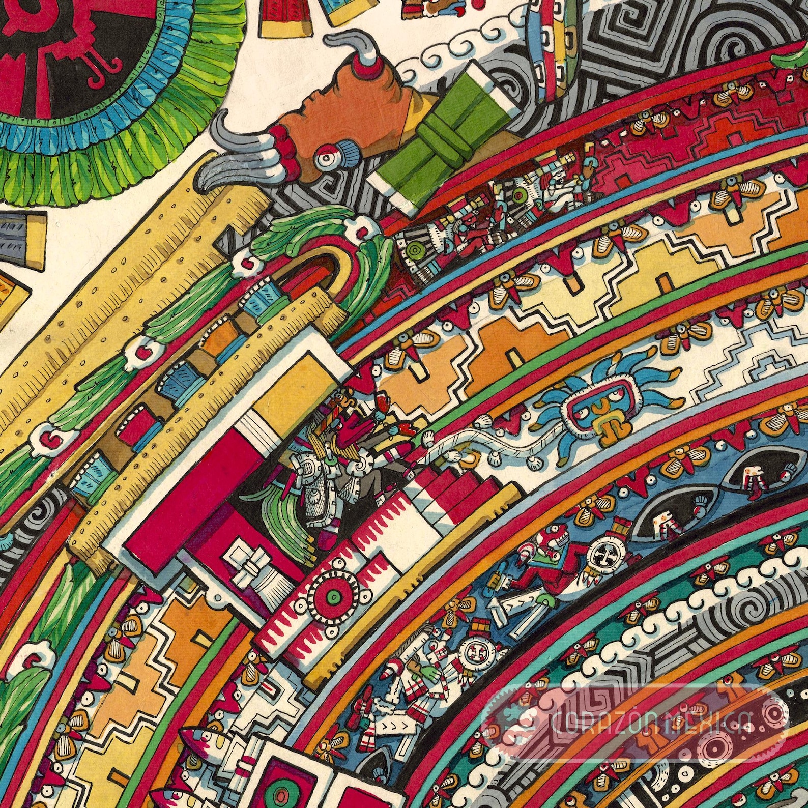 The Thirteen Heavens. Aztec, Mexican Spirituality, Corazon Mexica ...