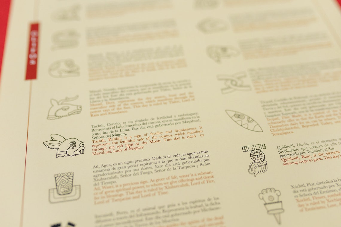 Calendario Del Anahuac 11 Acatl Mexica aztec Calendar 18 Etsy