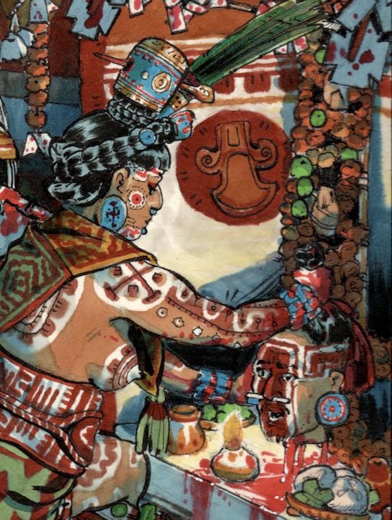 Jimbani. Purepecha, Mexican Spirituality, Art, Corazon Mexica