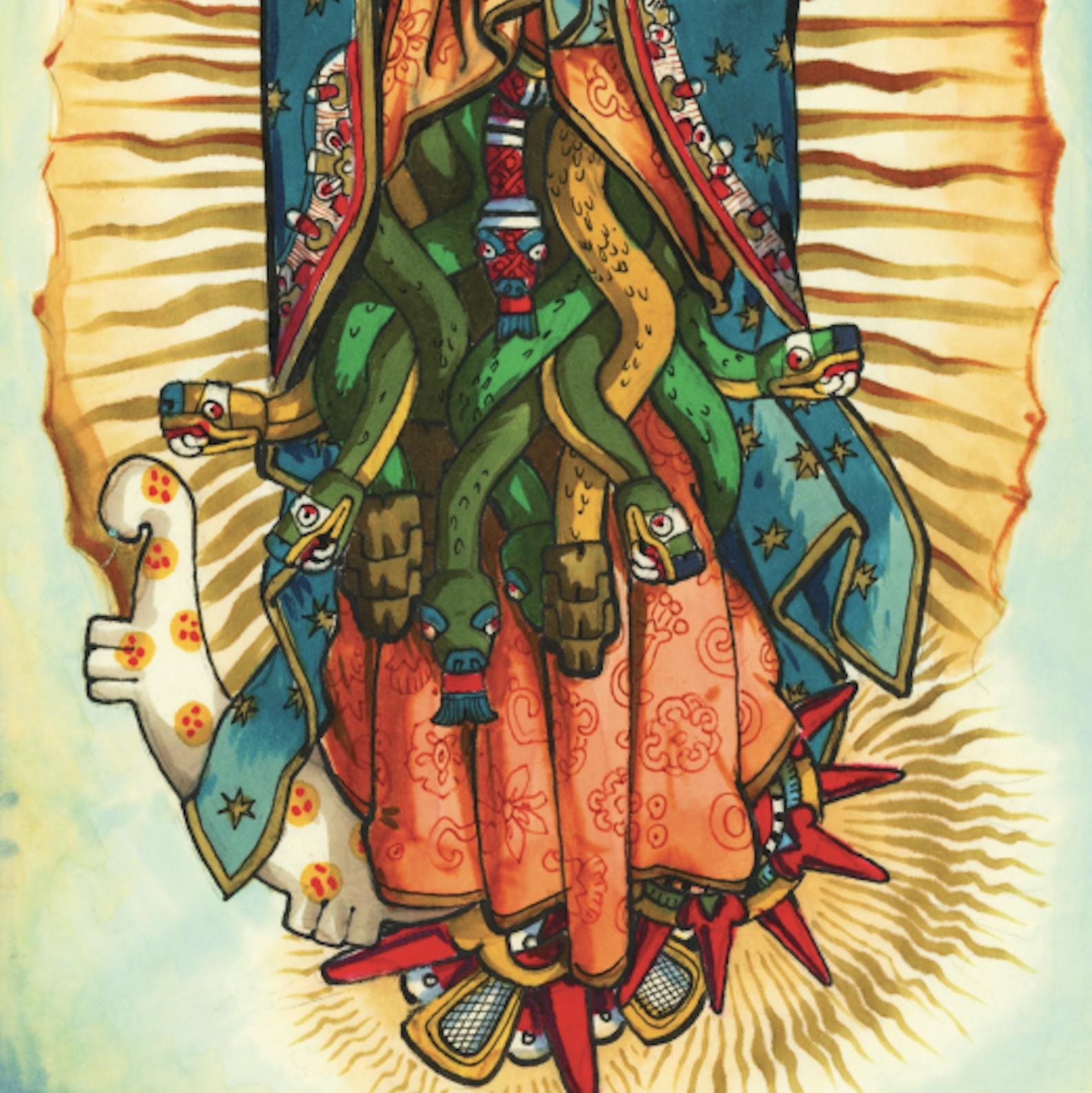 Tonantzin - Our Mother the Earth, Coatlicue, Earth Goddess, Nahua