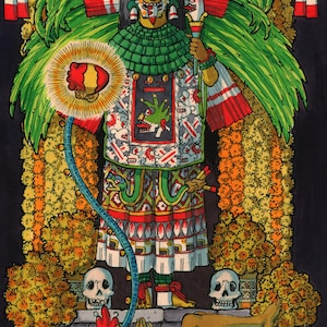 Mictecacihuatl, Mexica (Aztec) Lady of Death, Mictlan, Day of the Dead, La Santa Muerte, Mexican, Day of the Dead, Dia de Muertos, Native
