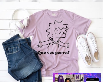 Que ves perra! Simpsons svg