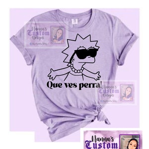 ¿Que ves perra? Svg