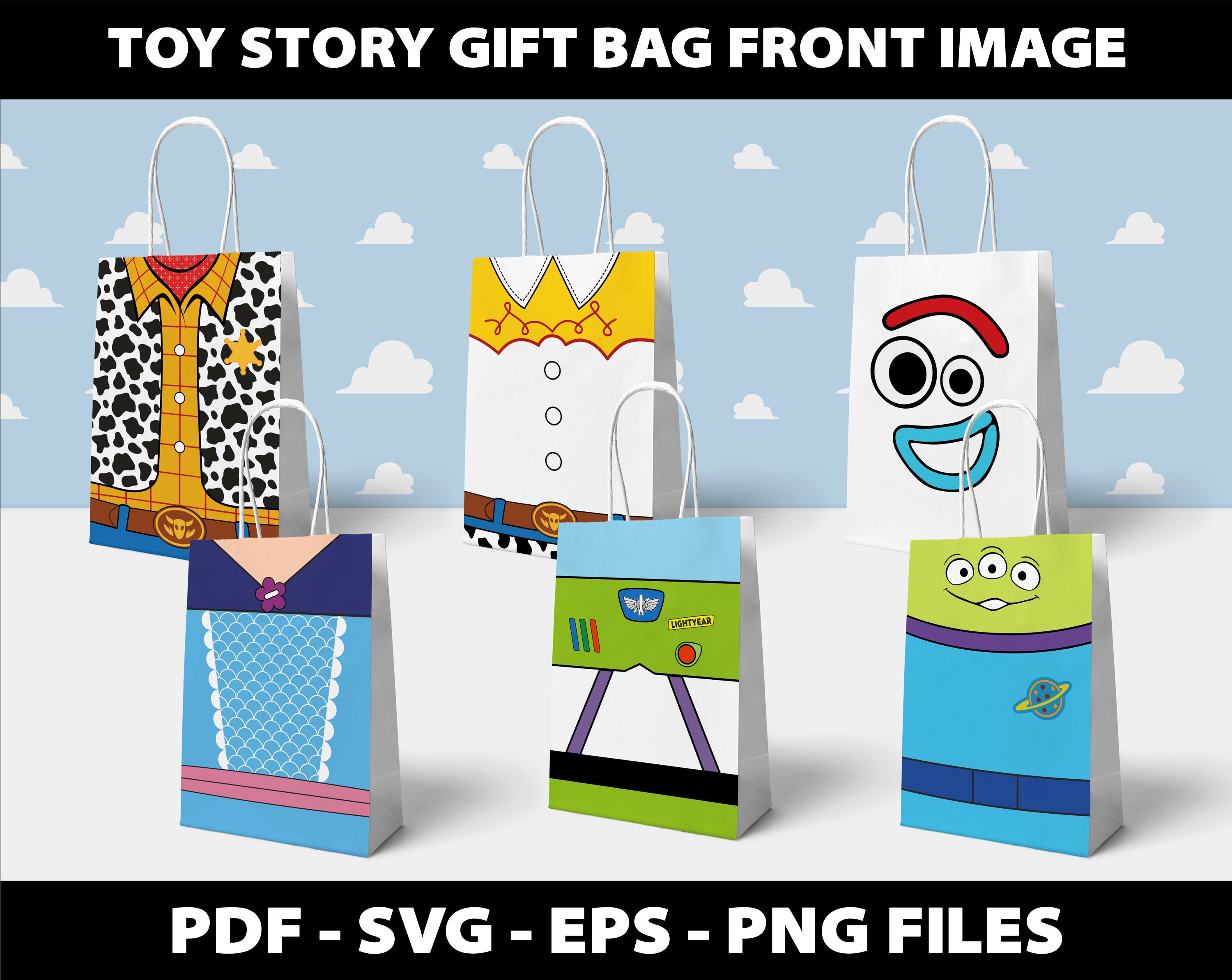 Toy Story Goodie Bags  Printable  PimpYourWorld