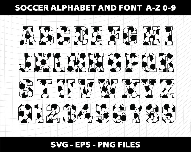 Sports Font Svg Alphabet Letters Sports Bundle Doodle Basketball ...