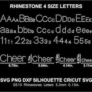 Strass Fonte Letras Alfabeto Uma Linha Fonte Cheer Silhueta Cameo Cricut Svg Png Dxf Modelo de corte Baixar arquivo digital SS10