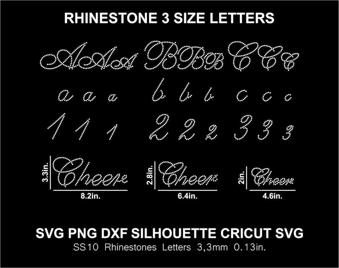 Rhinestone Font Letters Alphabet Cursive Handwrite Wedding Bride Font ...