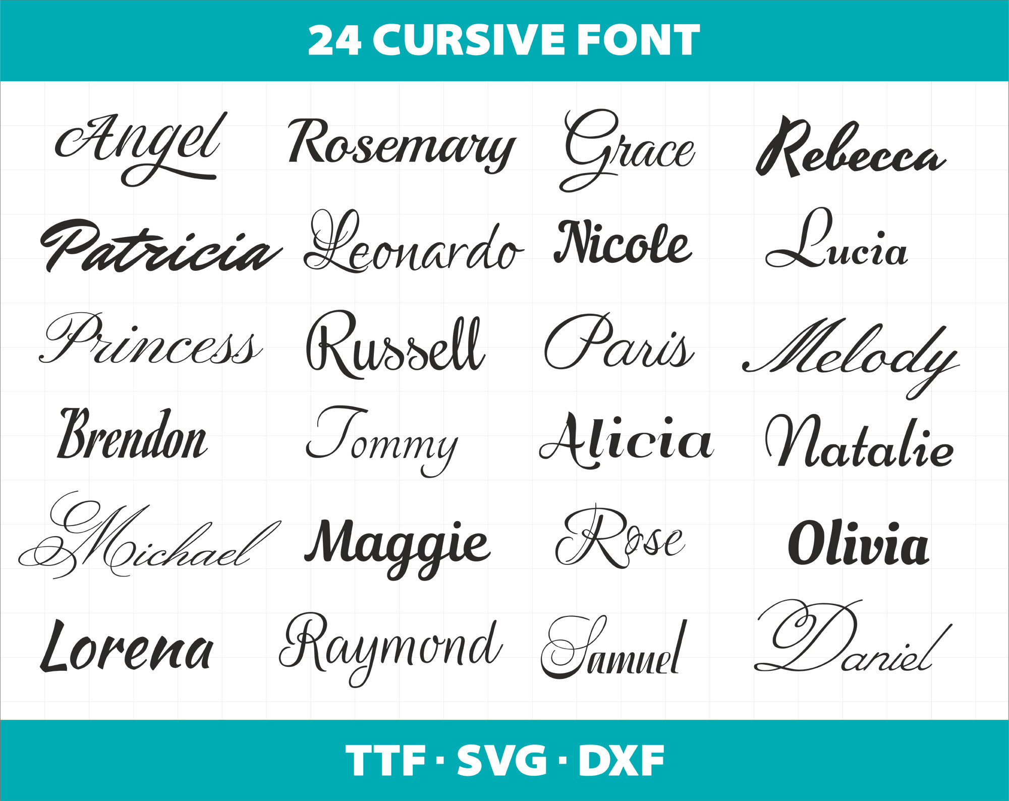 Cursive Fonts In Word | lupon.gov.ph
