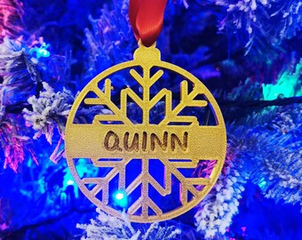 Personalized Christmas Ornaments, Christmas Ornament 2023, Custom Name Ornament, Christmas Decorations, Christmas Gift