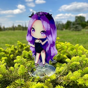 Custom Acrylic Stand Personalized Acrylic Figure Standee Custom Clear Acrylic Stand Holo Rainbow Holo Diamond Holo Star