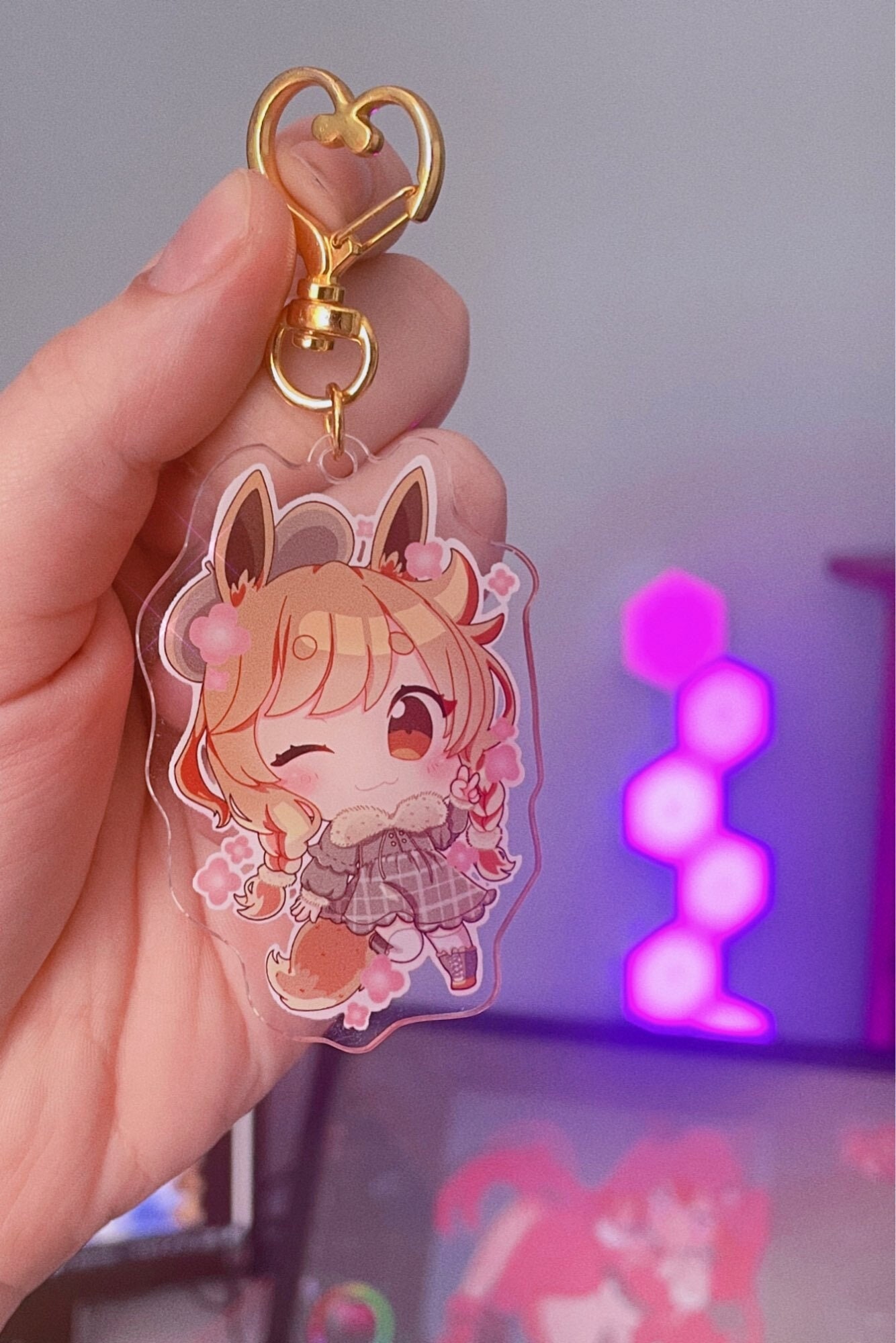 Original Character Acrylic Charms - Etsy