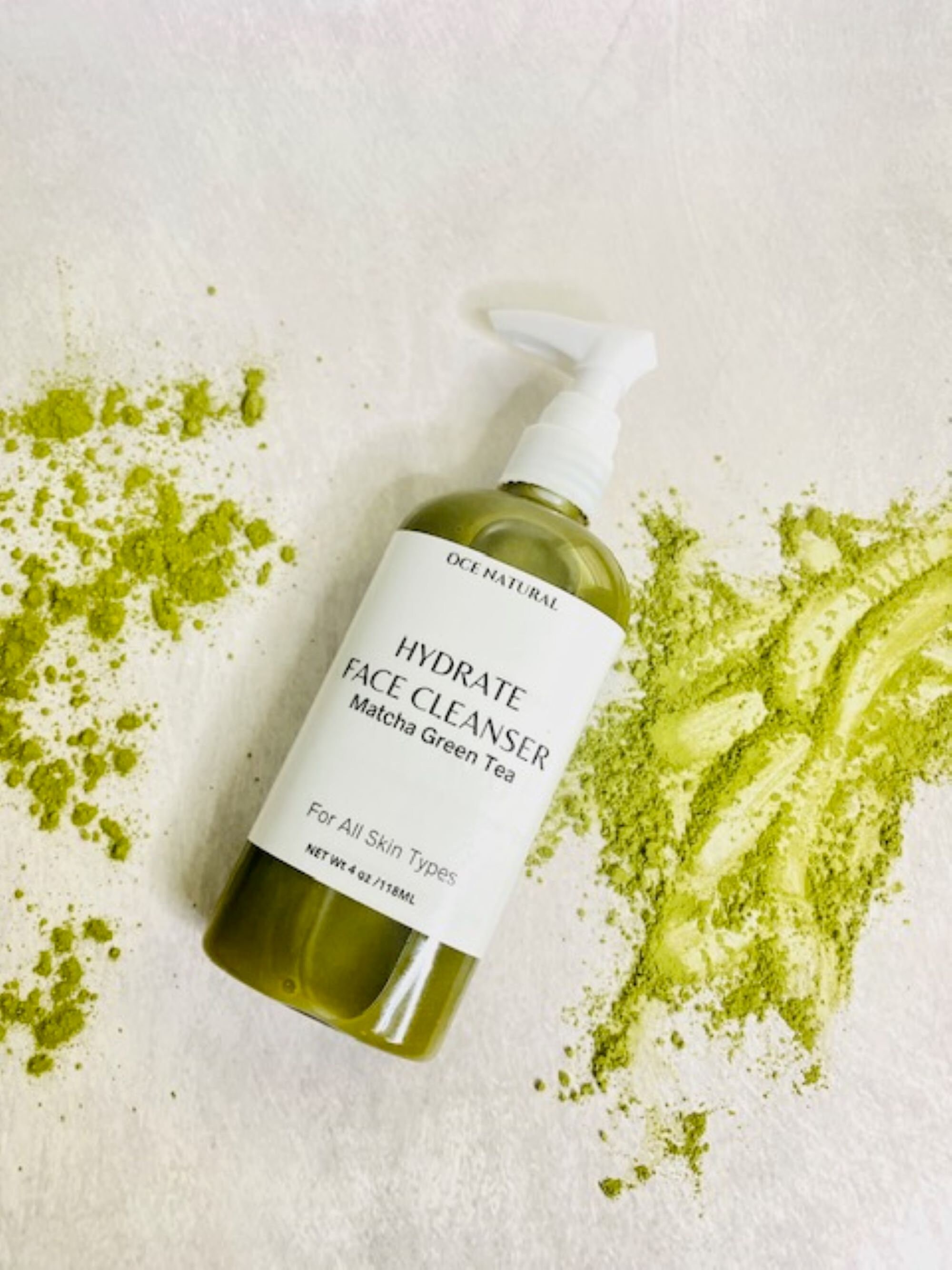 Hydrate Green Tea Cleanser I Matcha Green Tea I Gentle Etsy