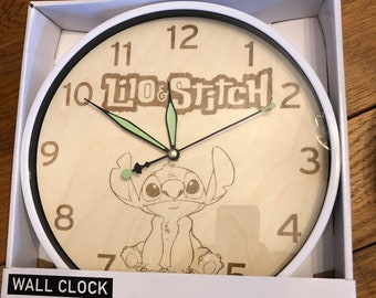 Horloge mural Lilo et Stitch